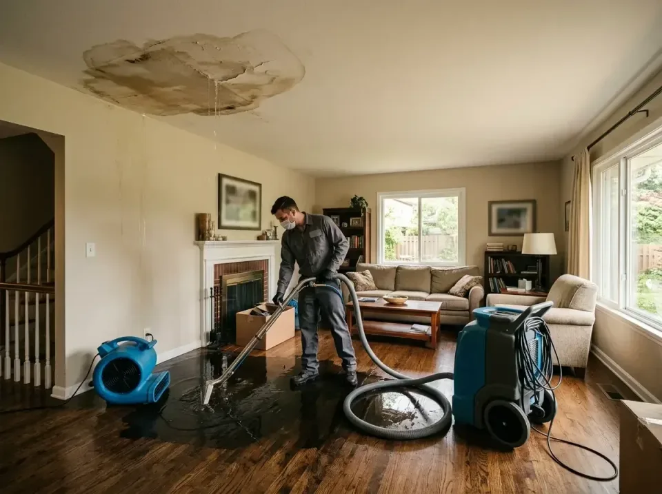attic-pipe-burst-ceiling-drip-008 — frequently asked questions, Water Damage Restoration & Carpet Care in Glade Spring, VA
